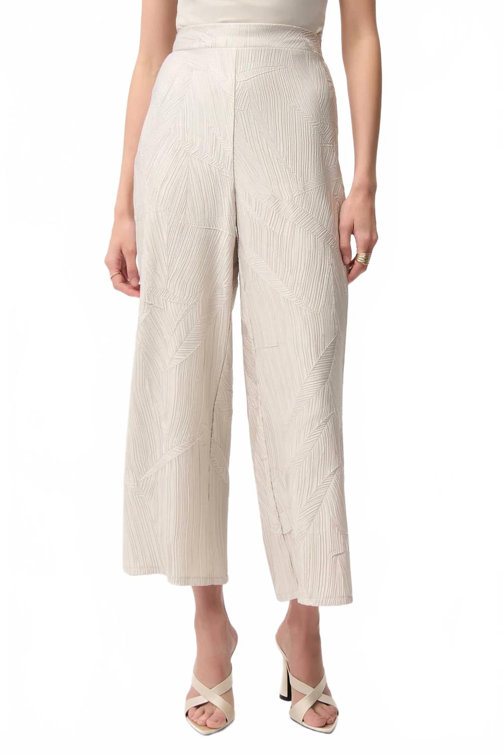 Pantalón de satén con pliegues
