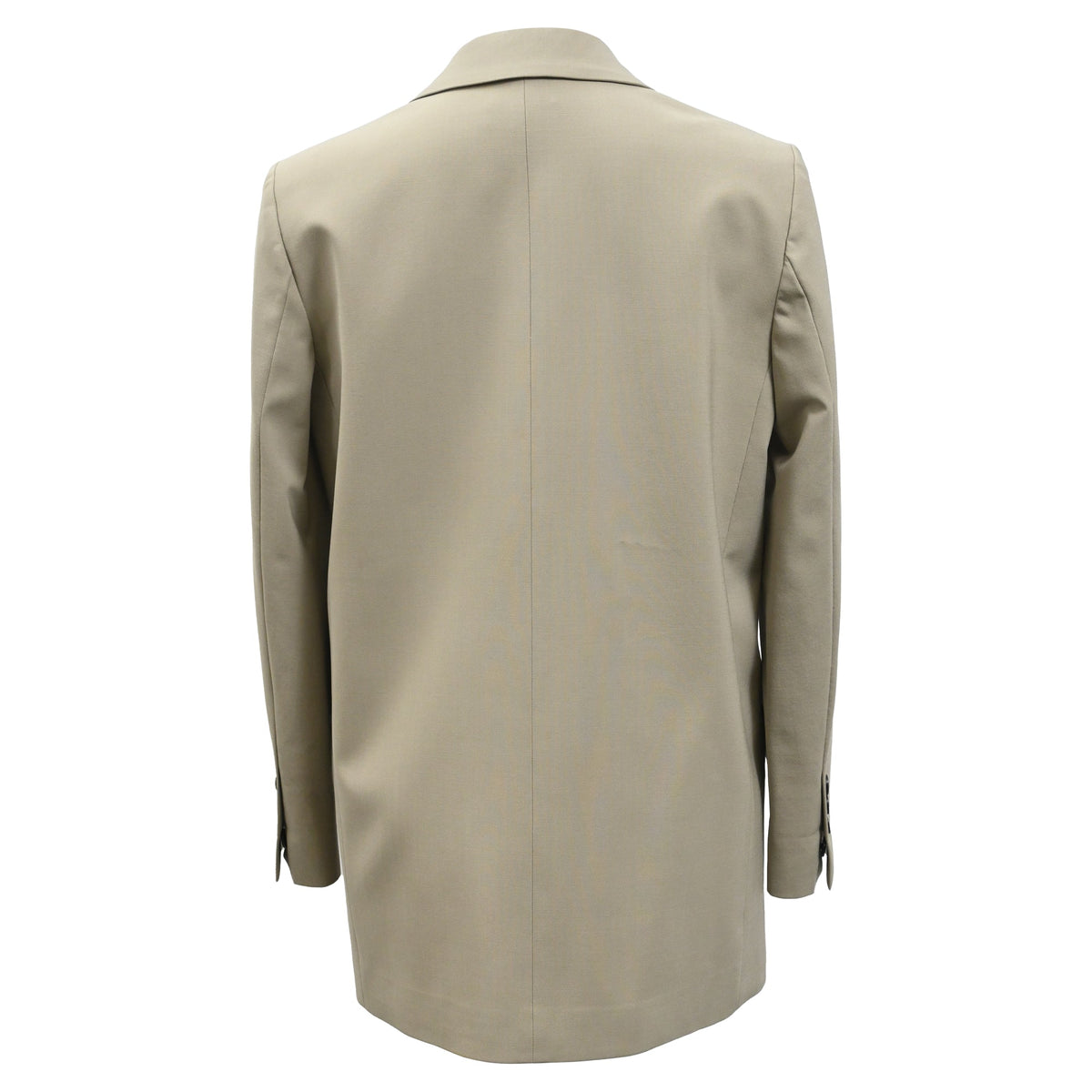 Blazer de lana color verde