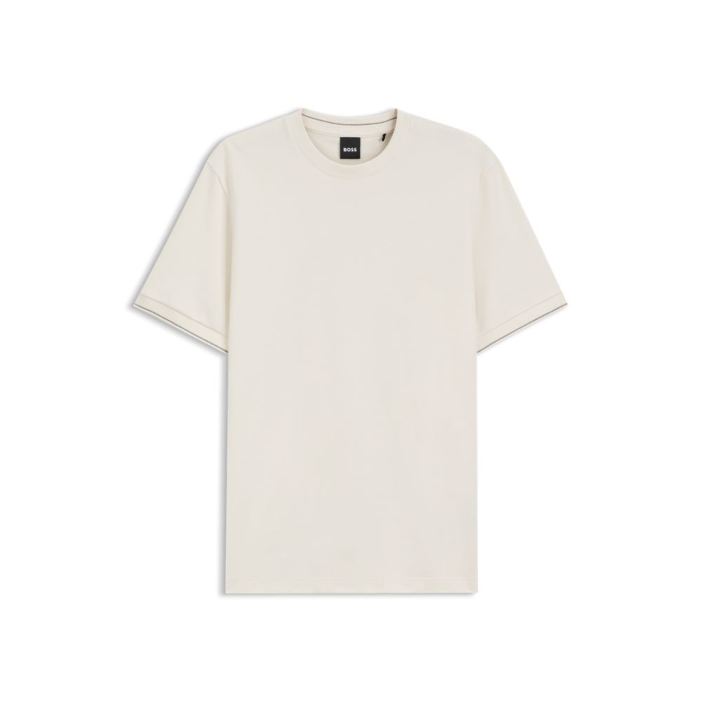 Camiseta de algodón a rayas