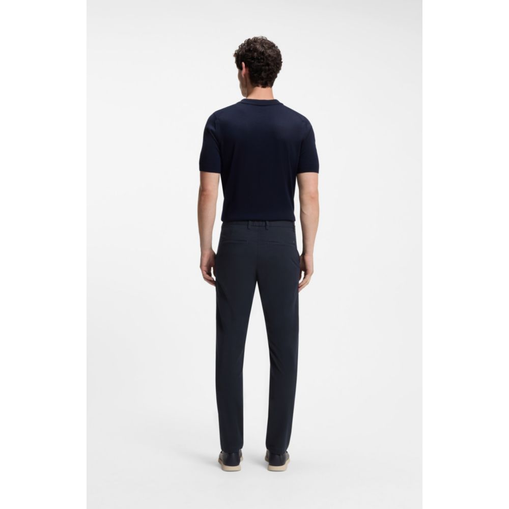 Pantalón de algodón de corte ajustado