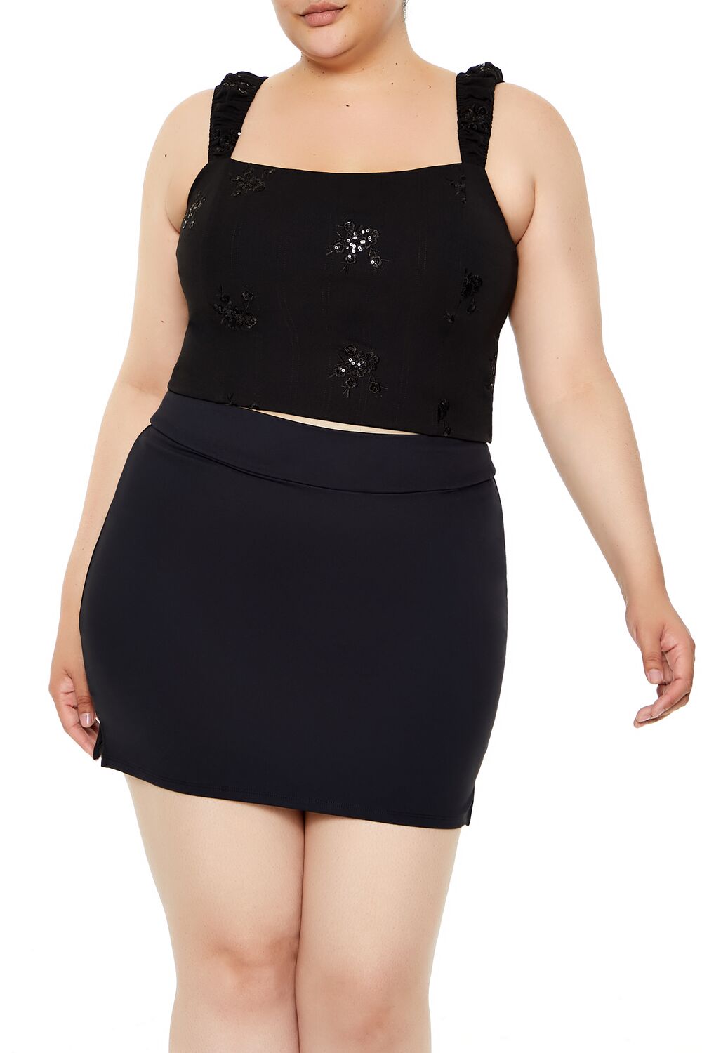 Top con lentejuelas