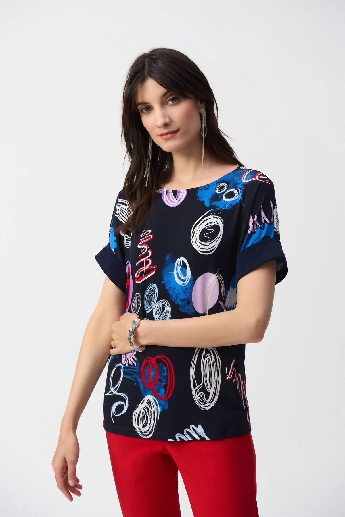 Top color negro