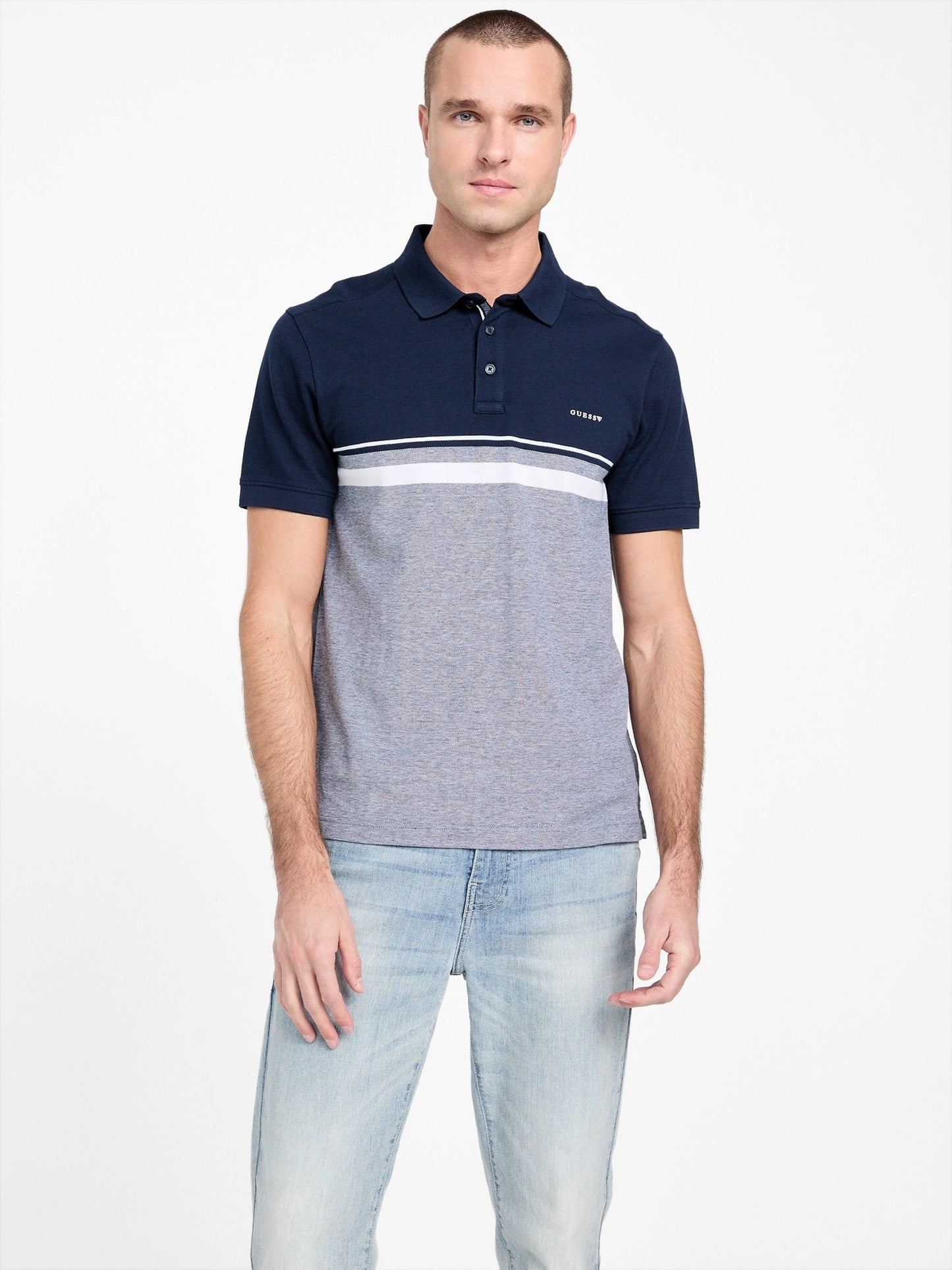 Polo a rayas