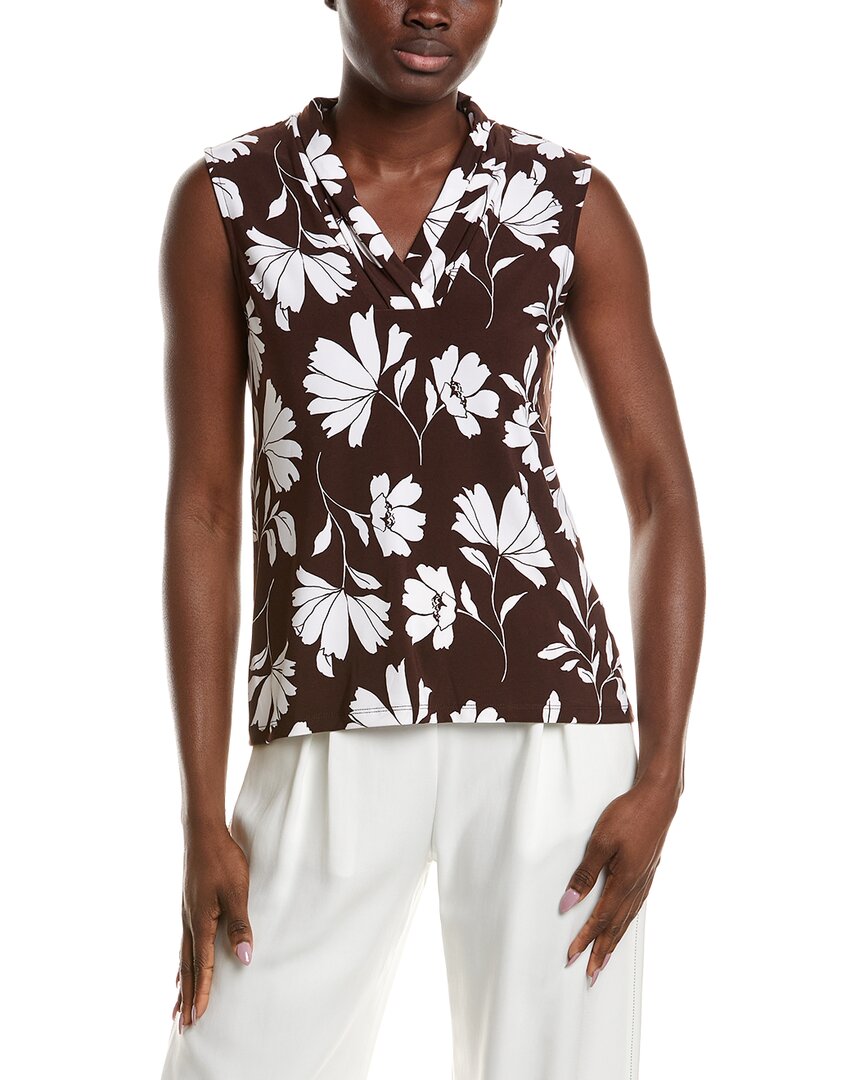Top con estampado