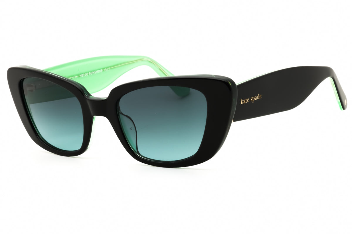 Gafas color negro y gris y verde