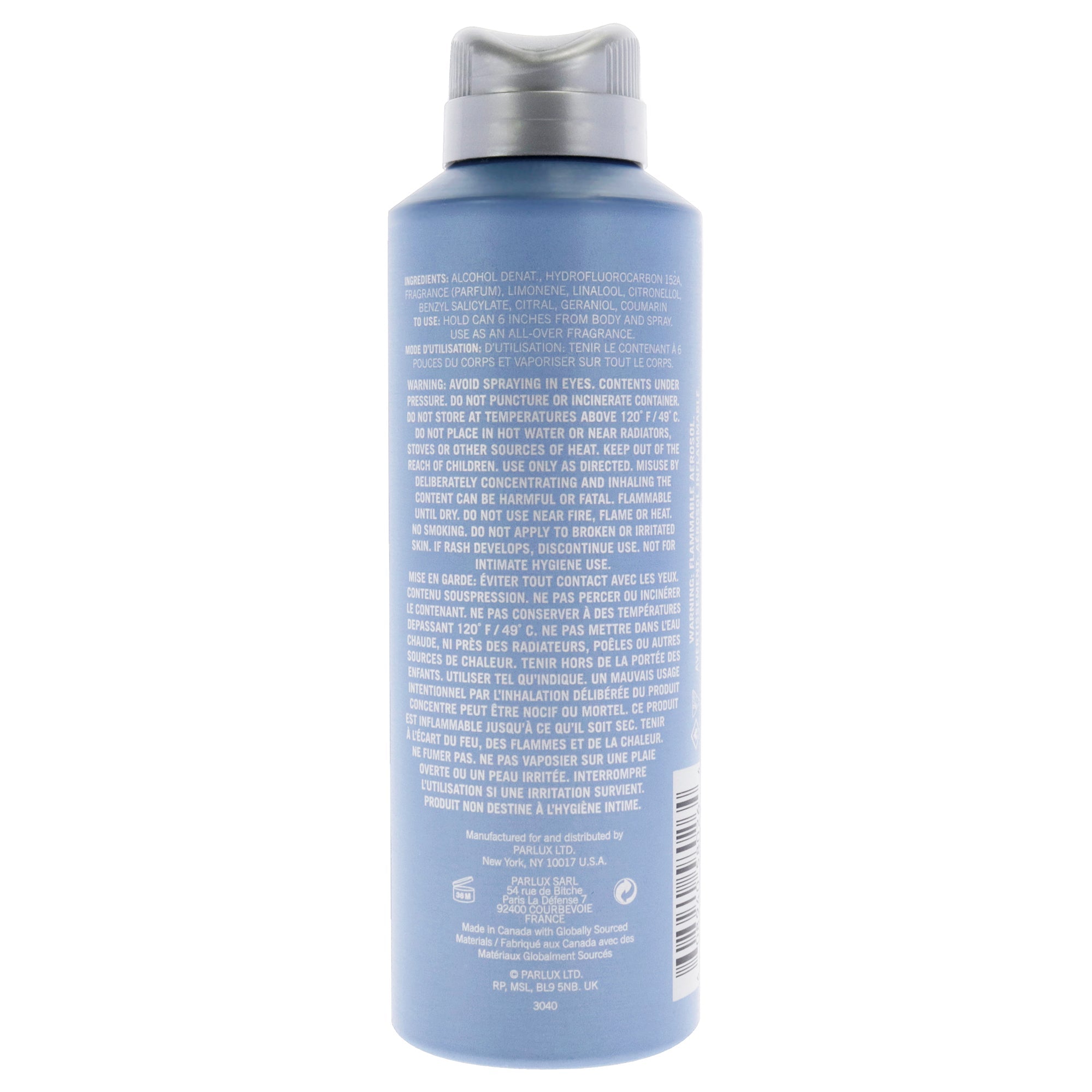 Bruma corporal de hombre 6 oz