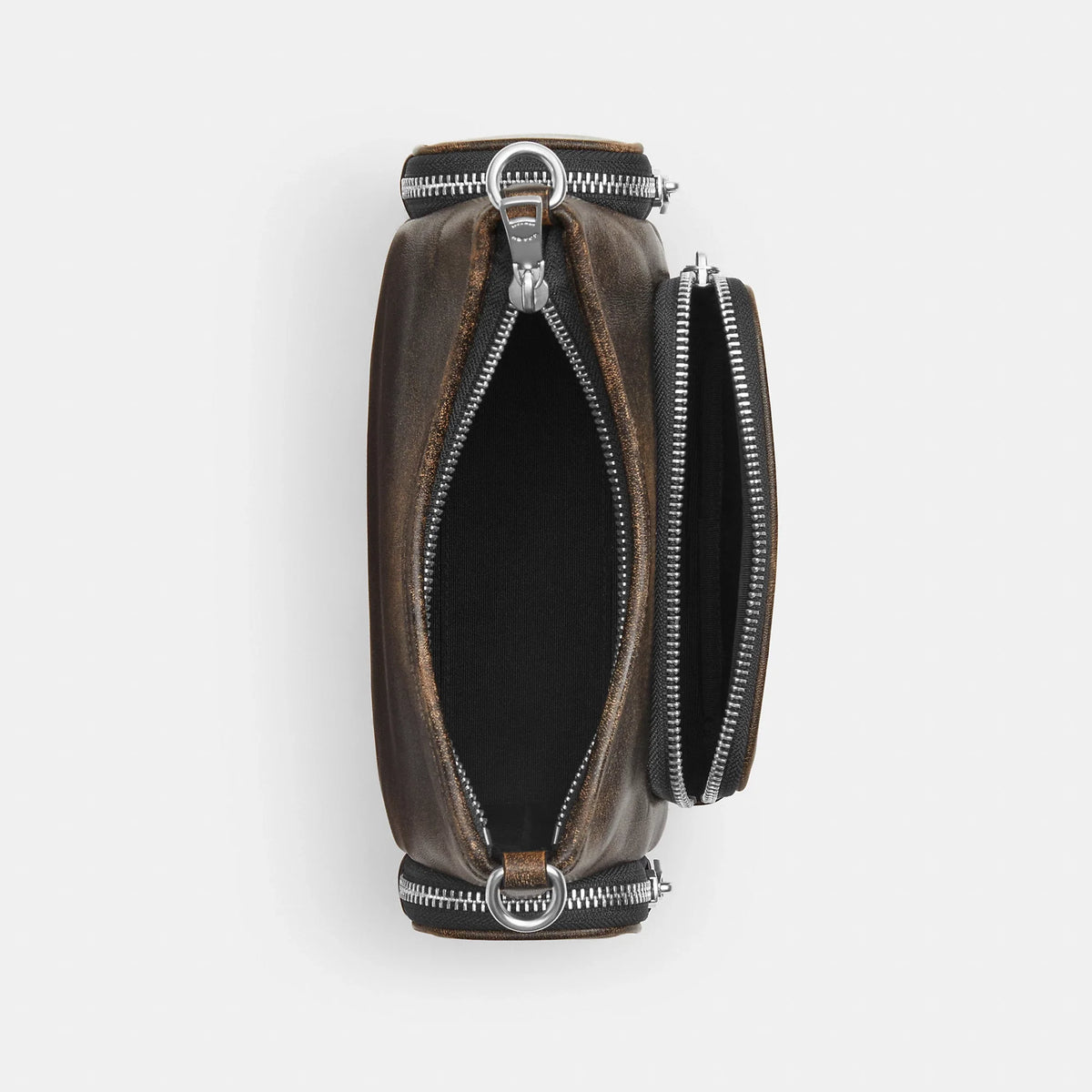 Bolso de hombro de cuero
