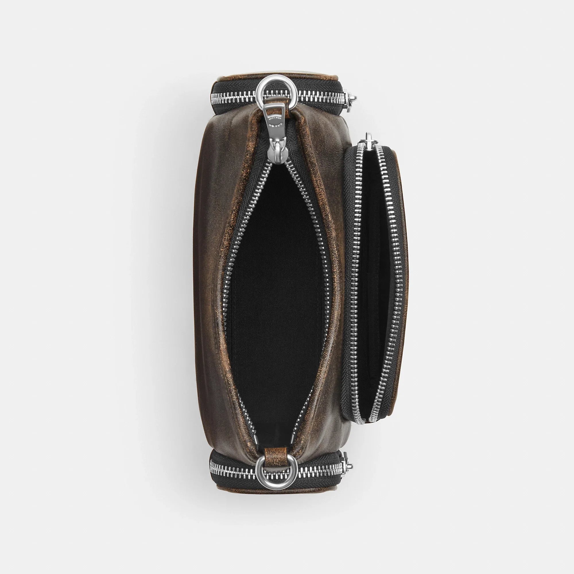 Bolso de hombro de cuero