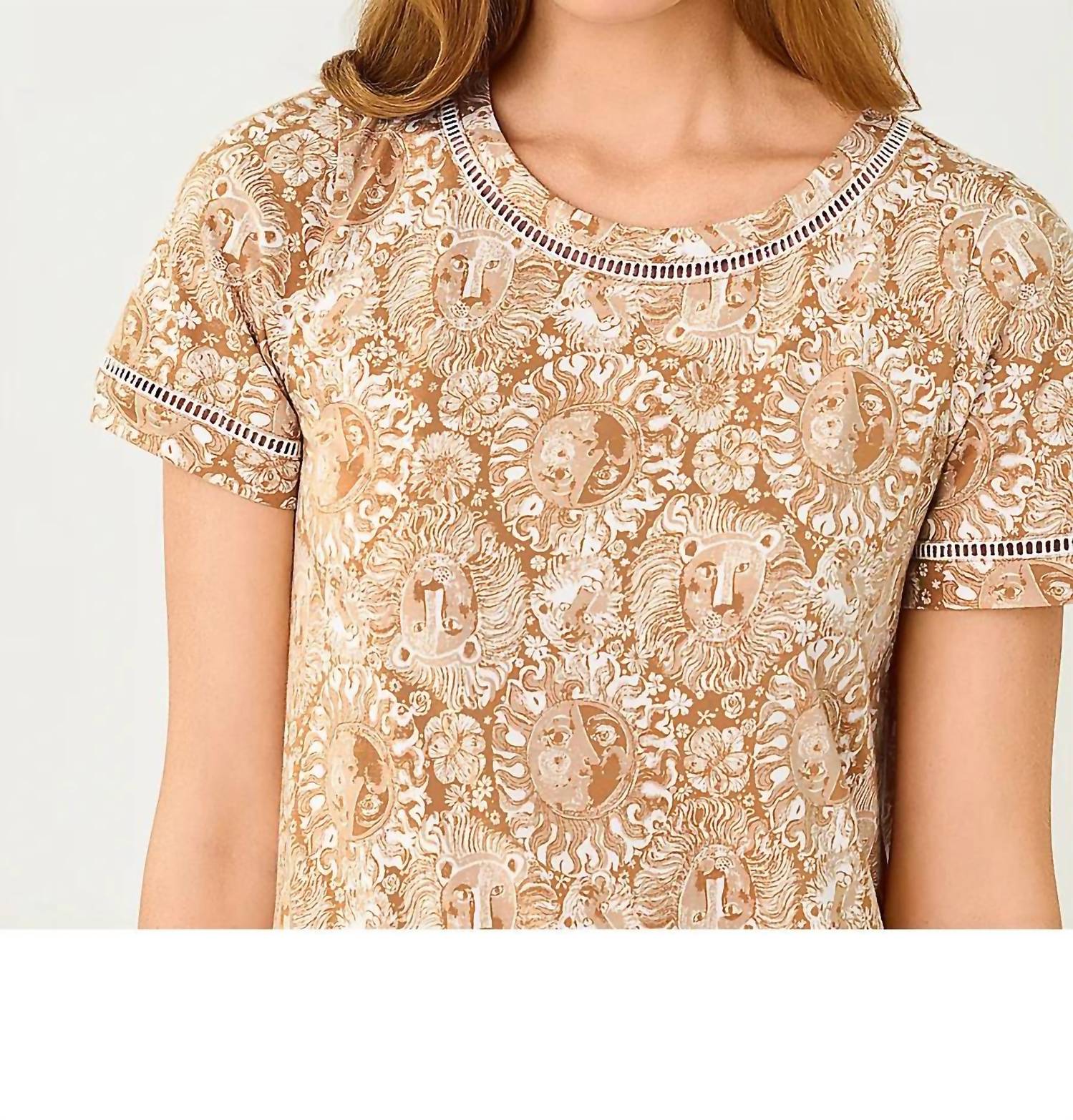 Vestido de manga corta