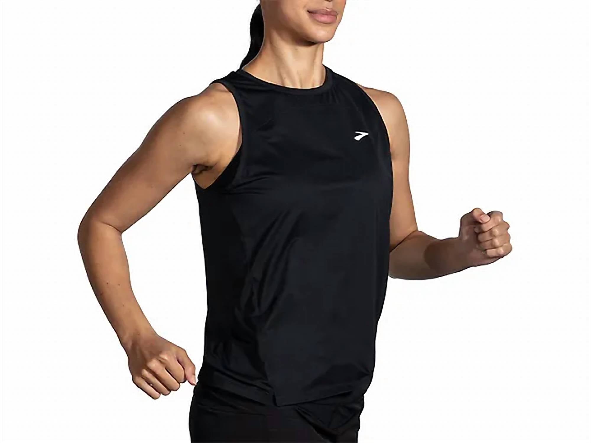 Camiseta sin mangas color negro