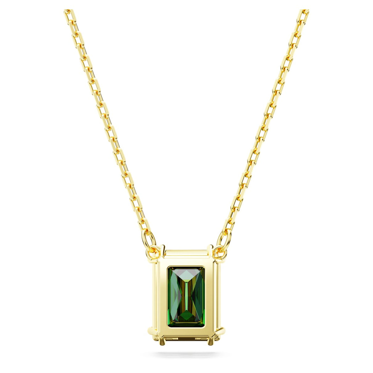 Dije color verde y dorado