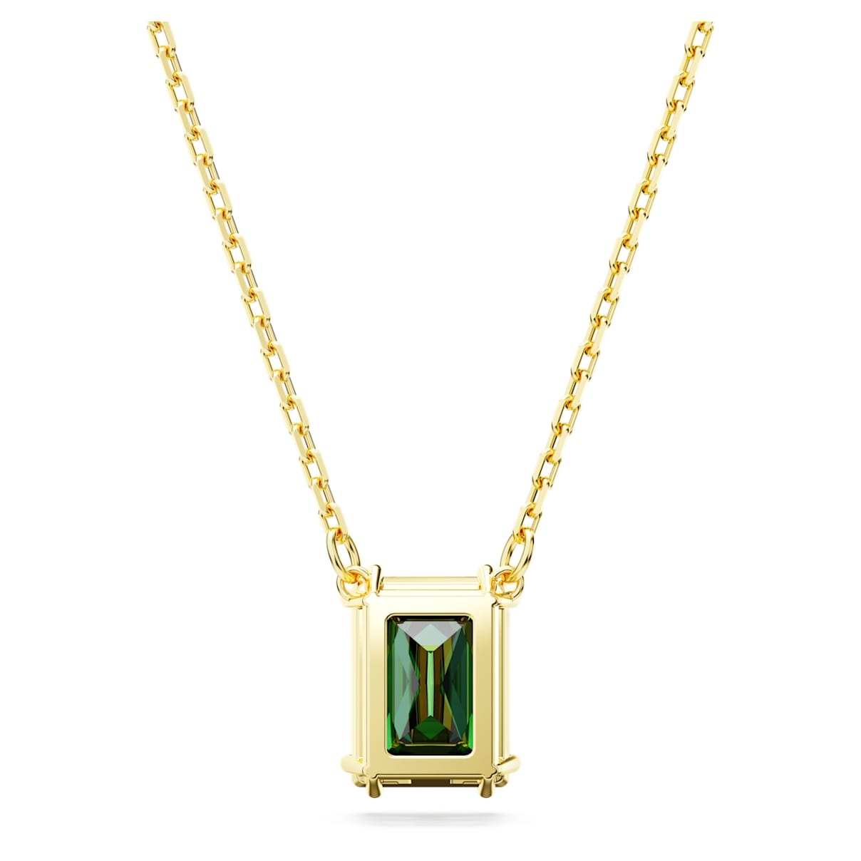Dije color verde y dorado