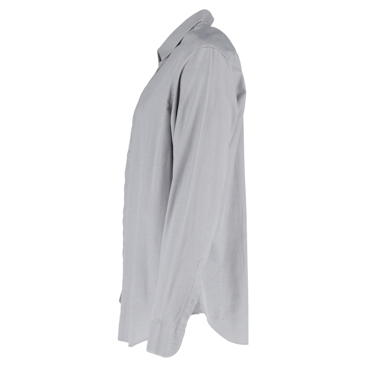 Camisa de algodón color gris