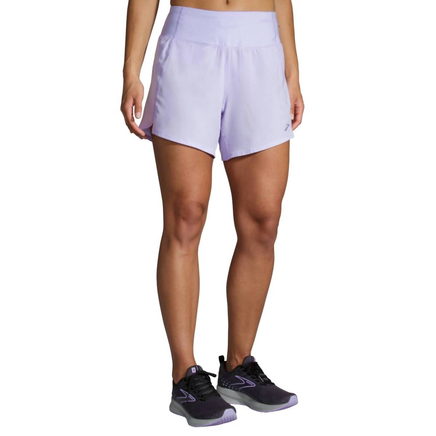 Short color violeta