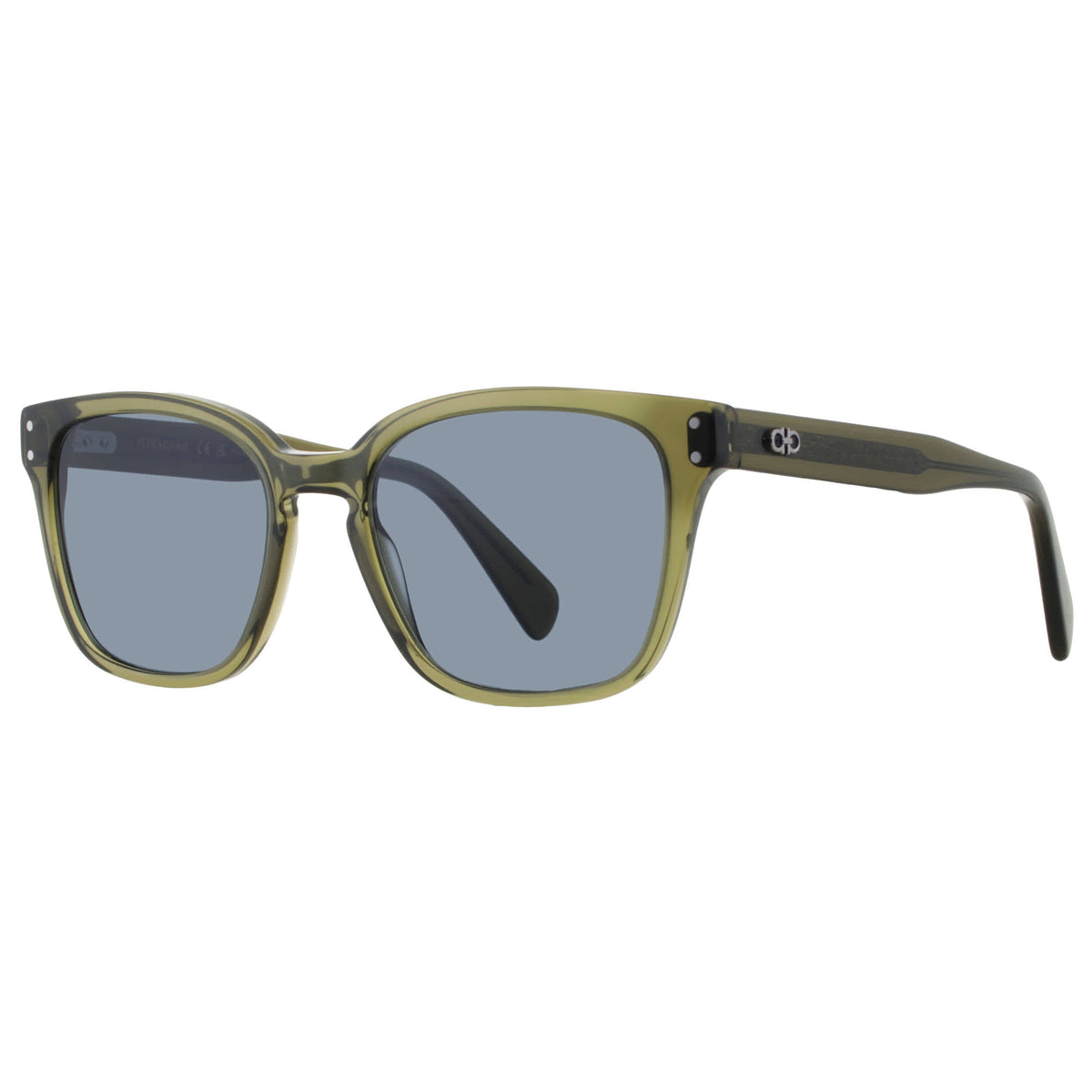 Gafas de sol de hombre de montura cuadrada color azul
