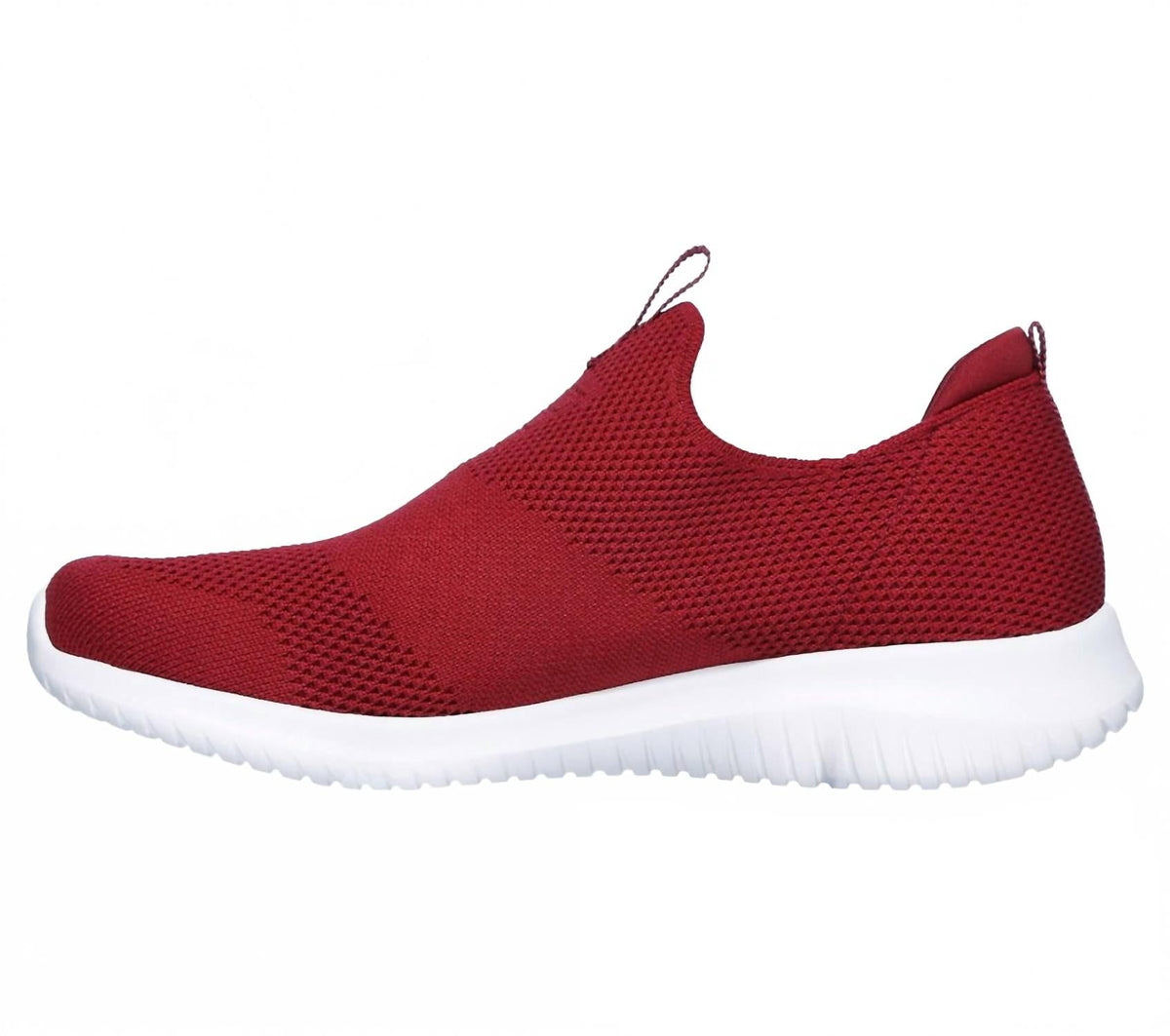 Tenis de mujer sin cordones color rojo