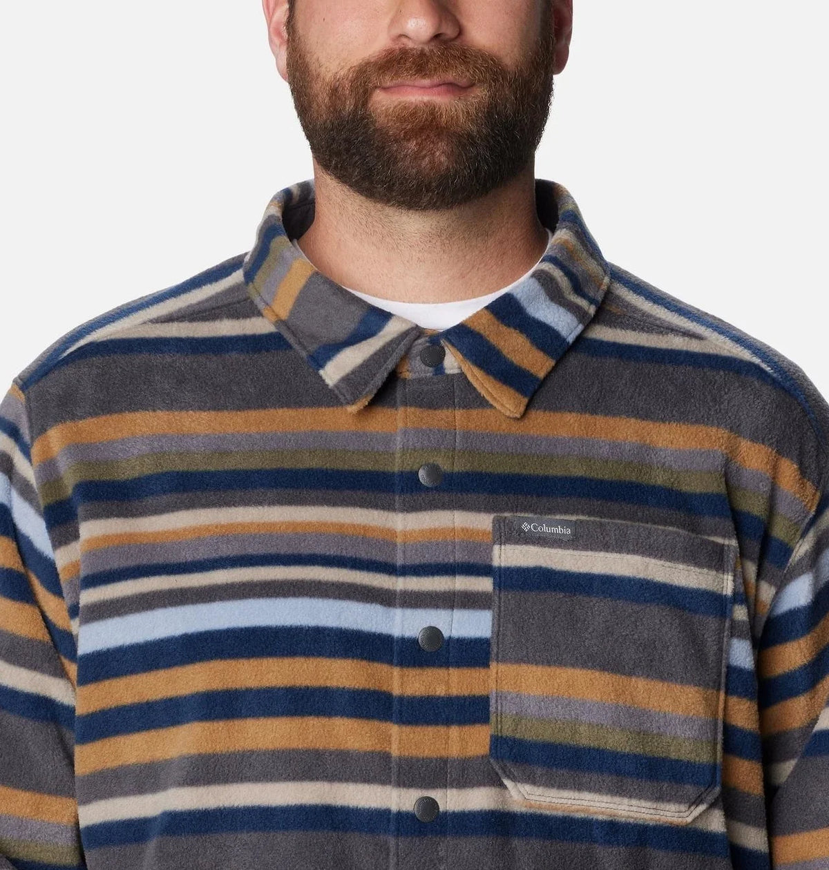 Sobrecamisa de hombre multicolor