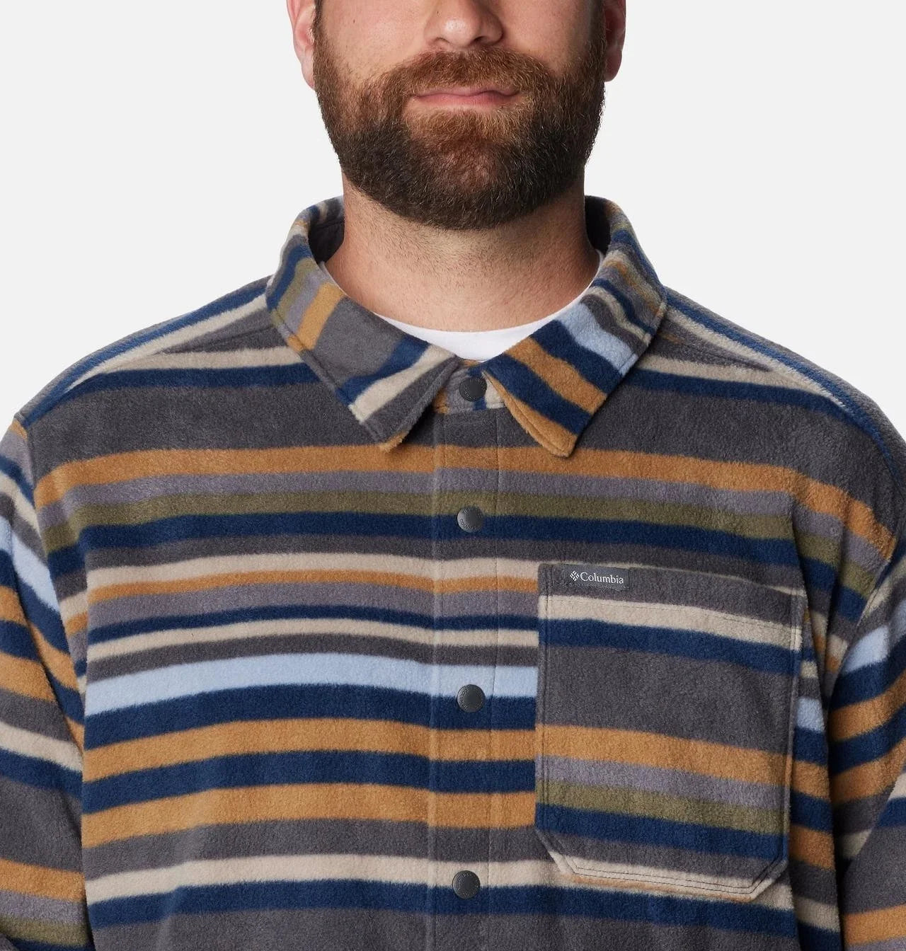 Sobrecamisa de hombre multicolor