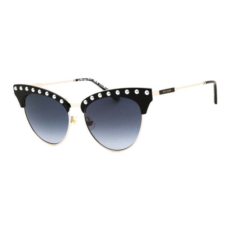 Gafas color negro y gris y dorado