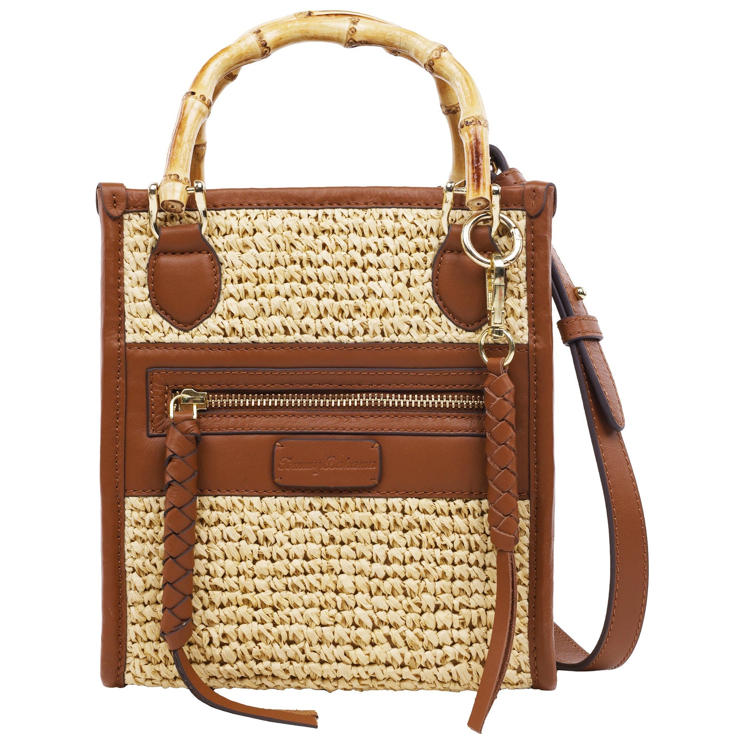 Bolso tote de cuero