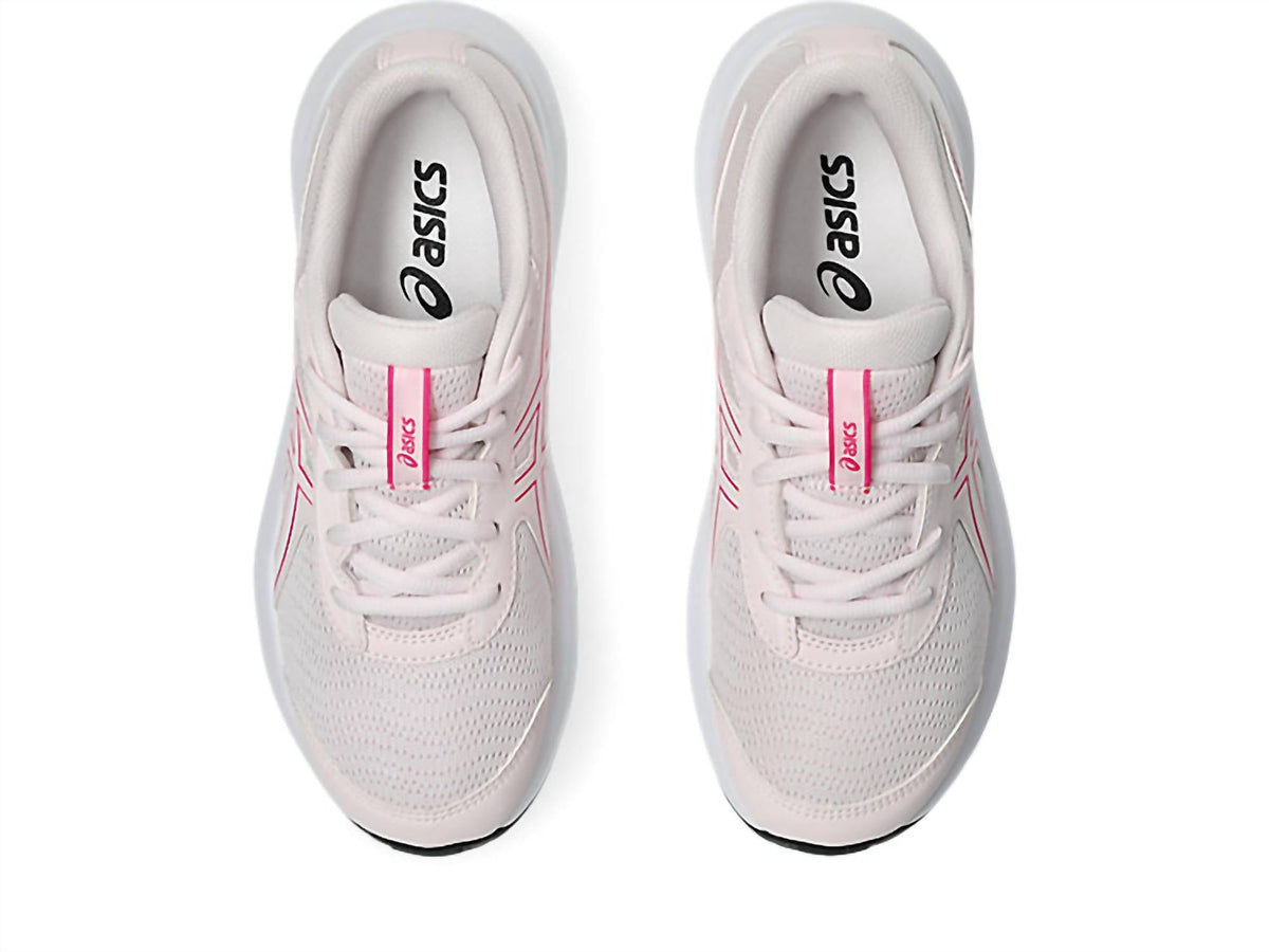 Tenis infantil color blanco y rosado