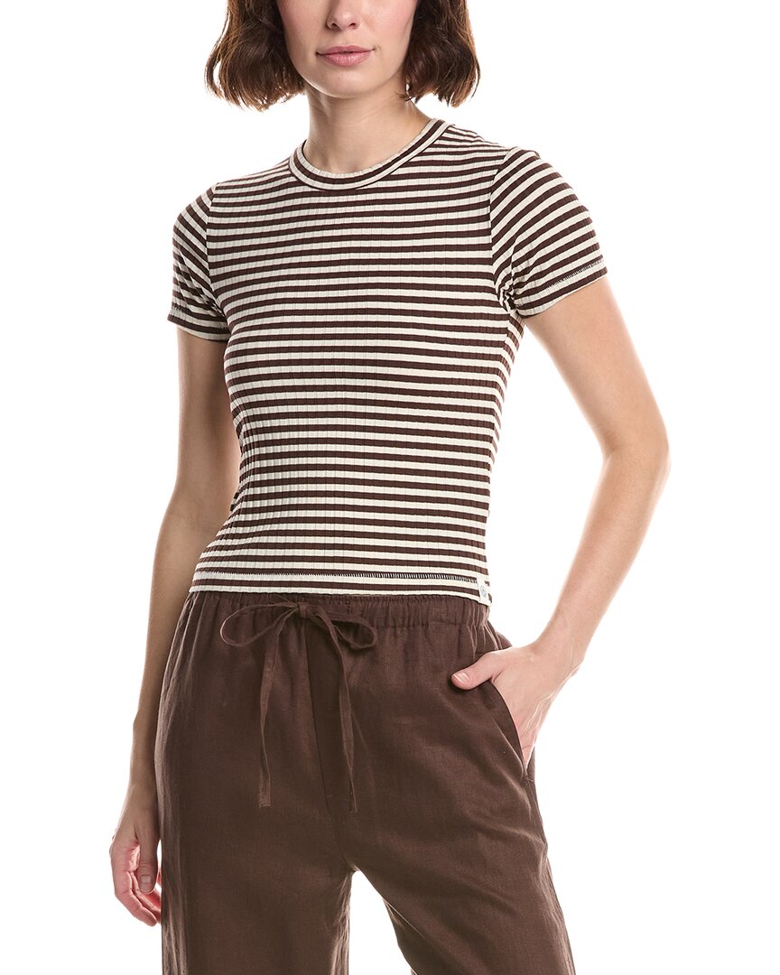 Camiseta para bebé a rayas