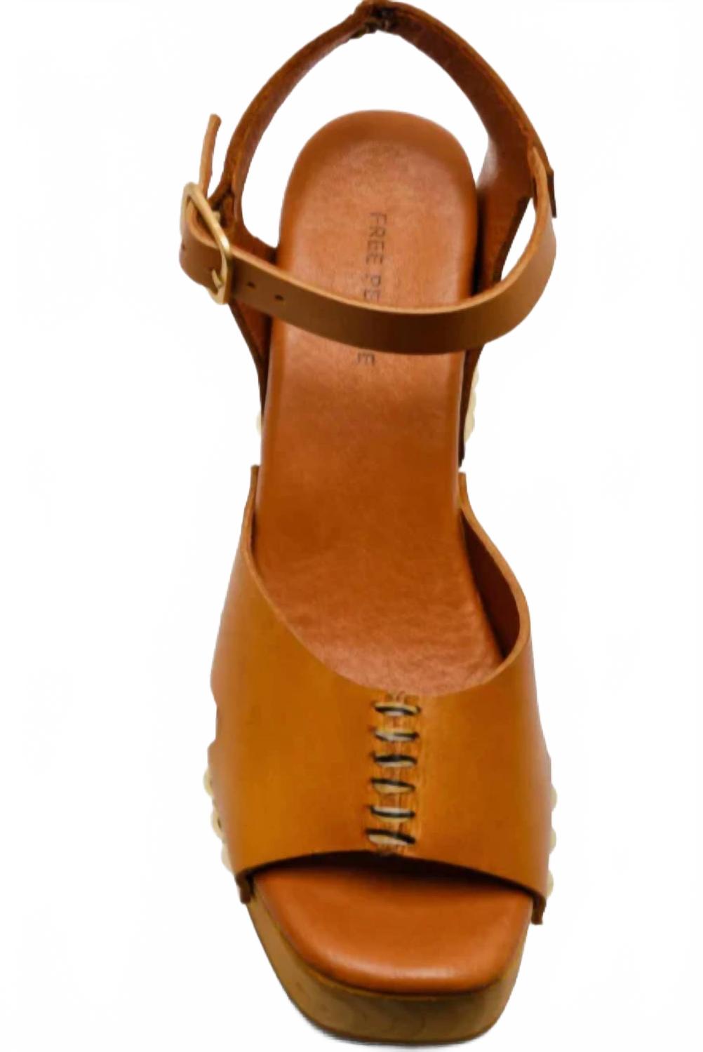 Sandalias de mujer color café