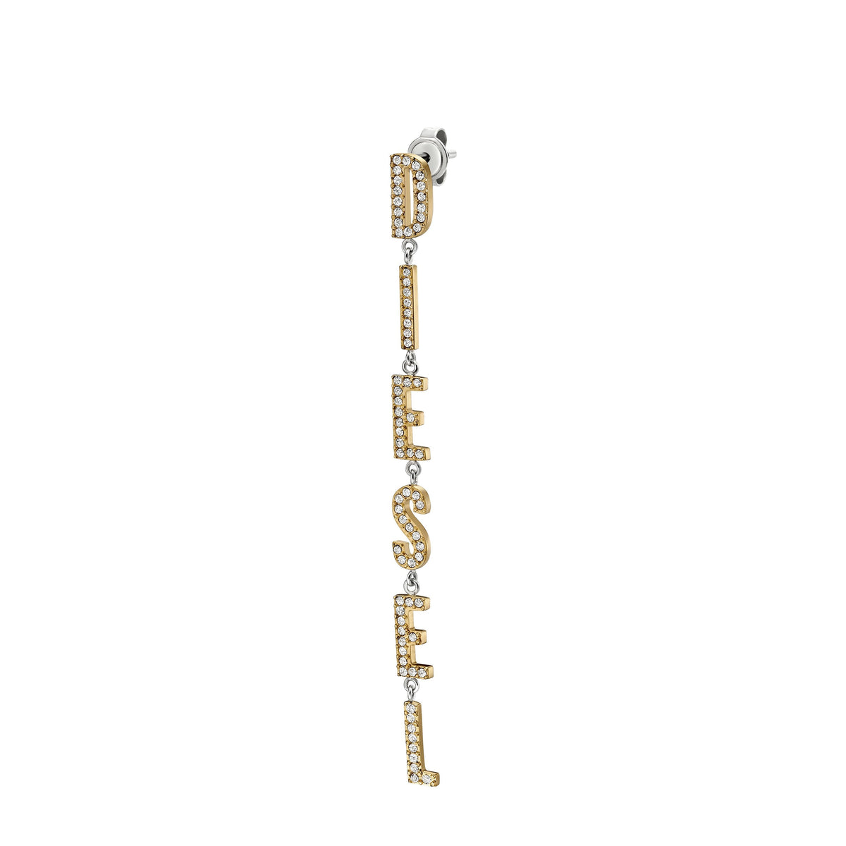 Aretes unisex de acero inoxidable