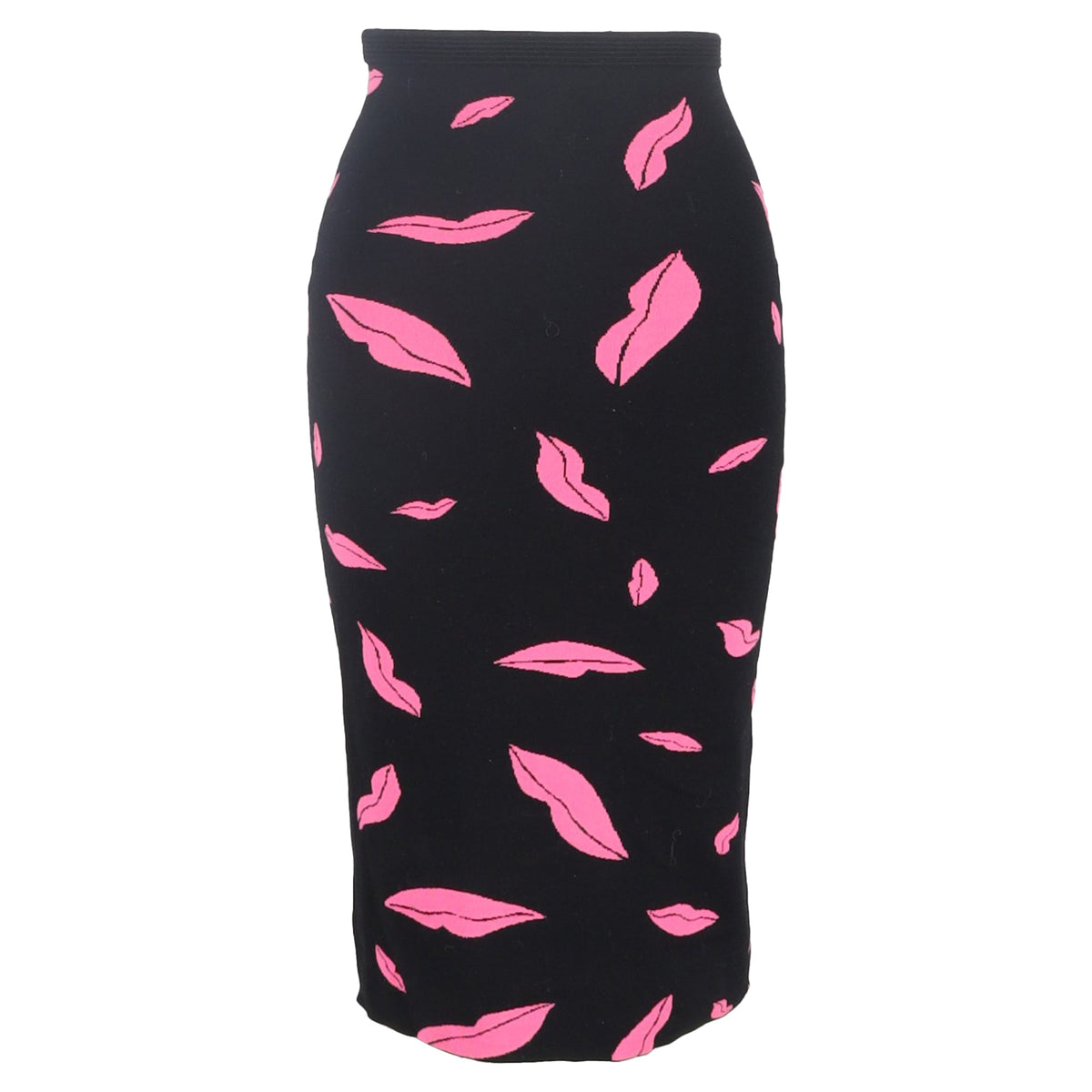 Falda midi con estampado multicolor