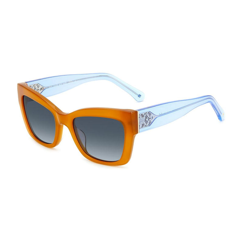 Gafas color gris oscuro y café