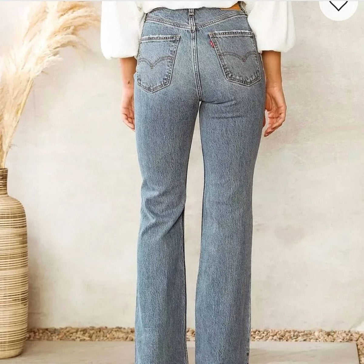Jean color azul