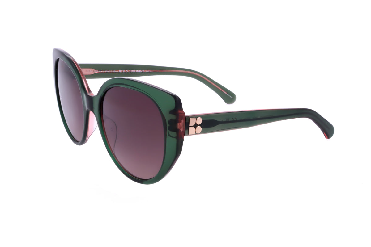 Gafas color rosado y verde