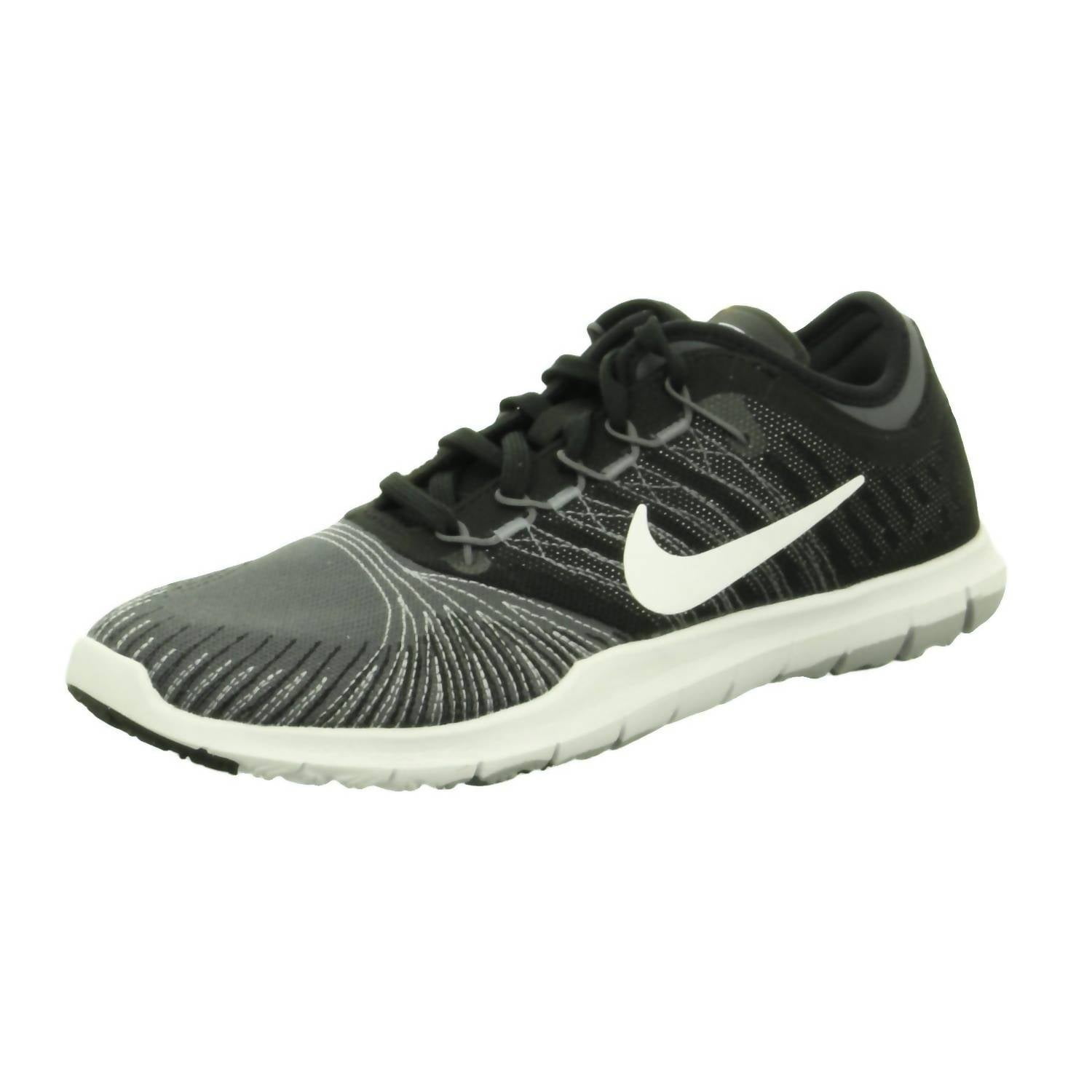 Zapatos de mujer color gris oscuro y negro y blanco