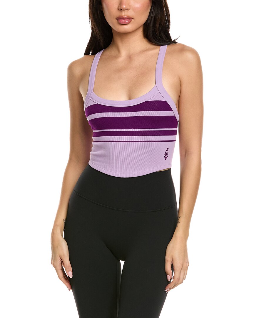 Camiseta sin mangas a rayas