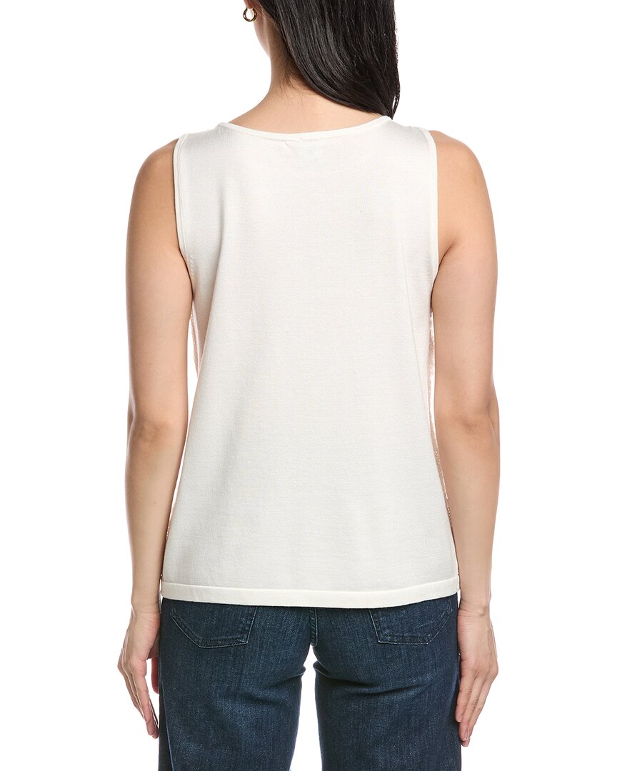 Camiseta sin mangas con estampado floral