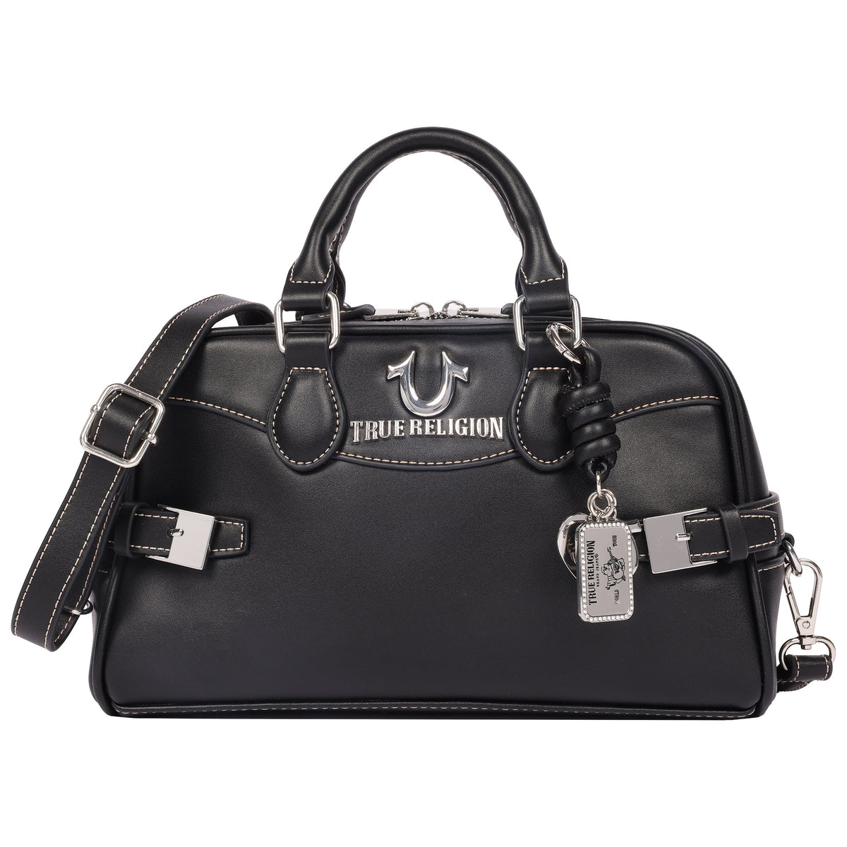Bolso cruzado de mujer color negro