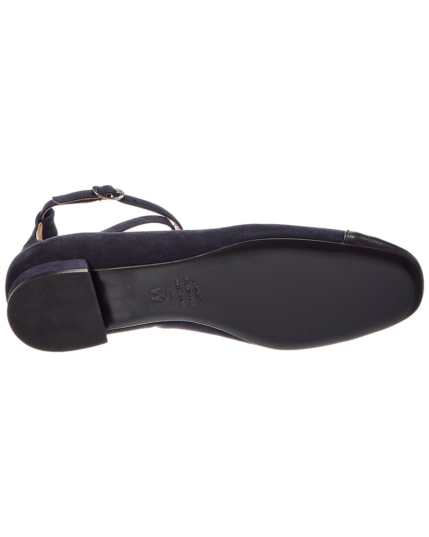 Zapatos planos de cuero