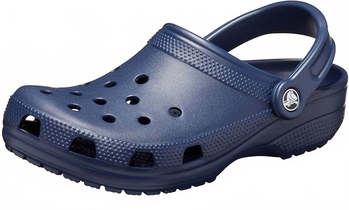 Zuecos unisex color azul marino