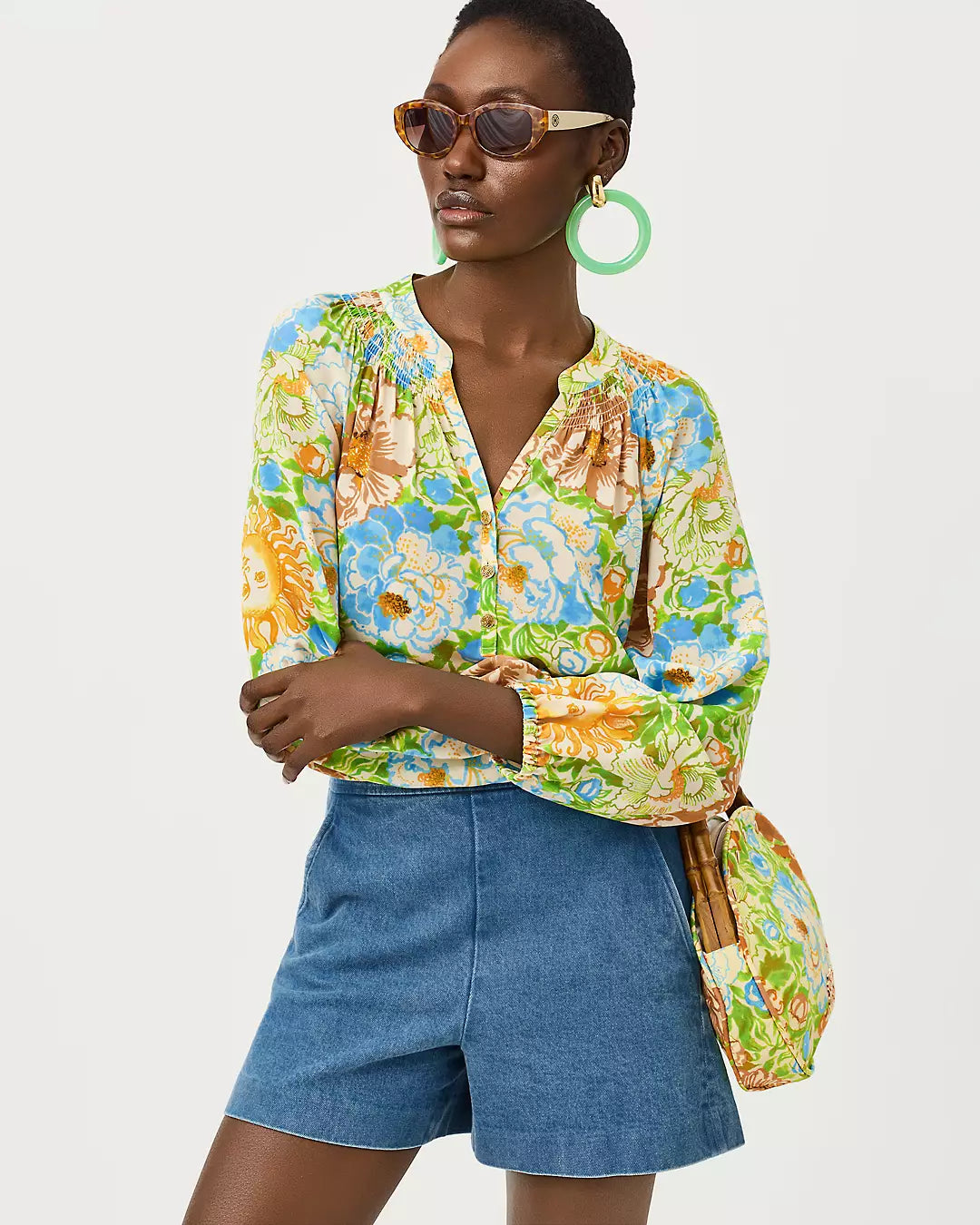 Short de mezclilla
