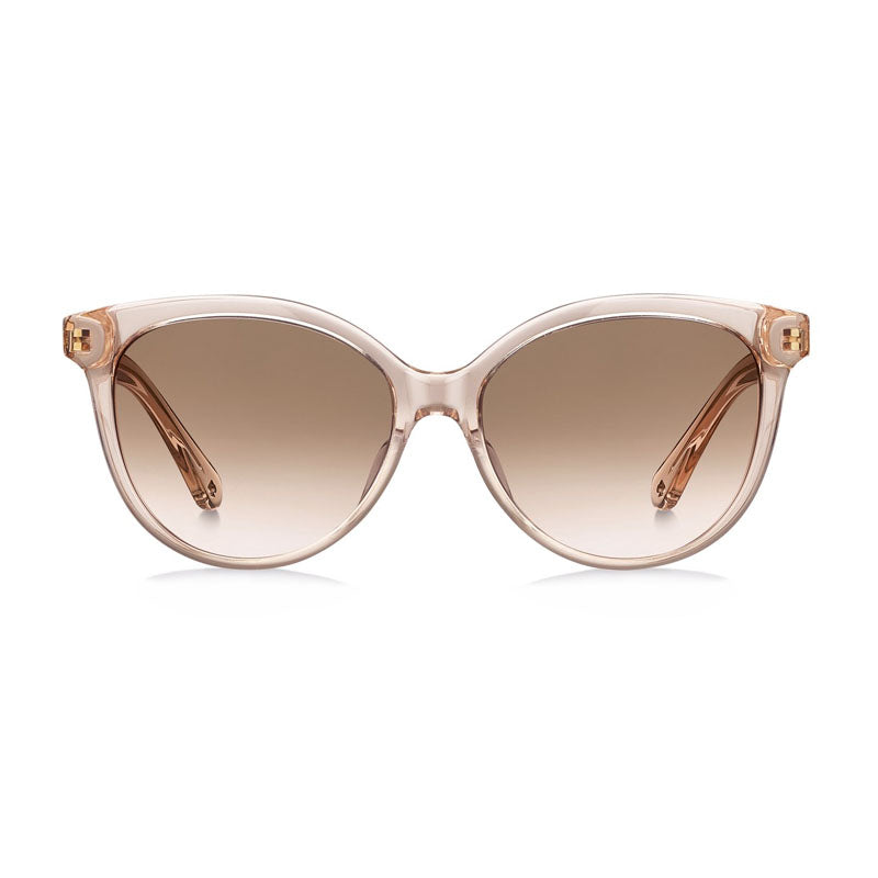 Gafas color café y rosado y beige