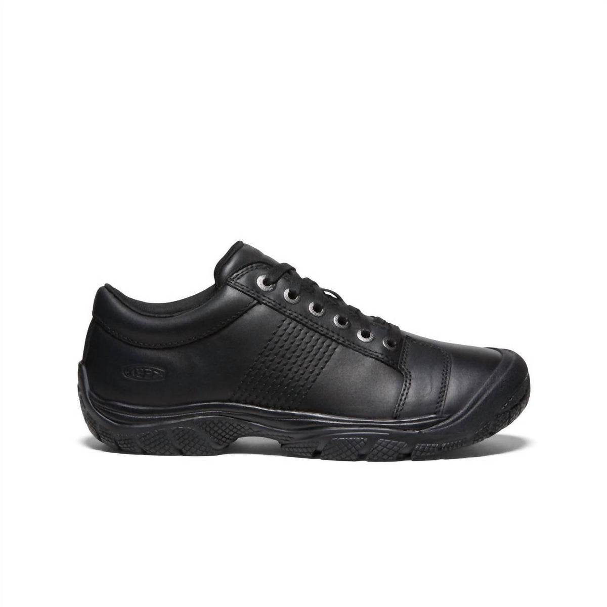 Zapatos de cordones de hombre color negro