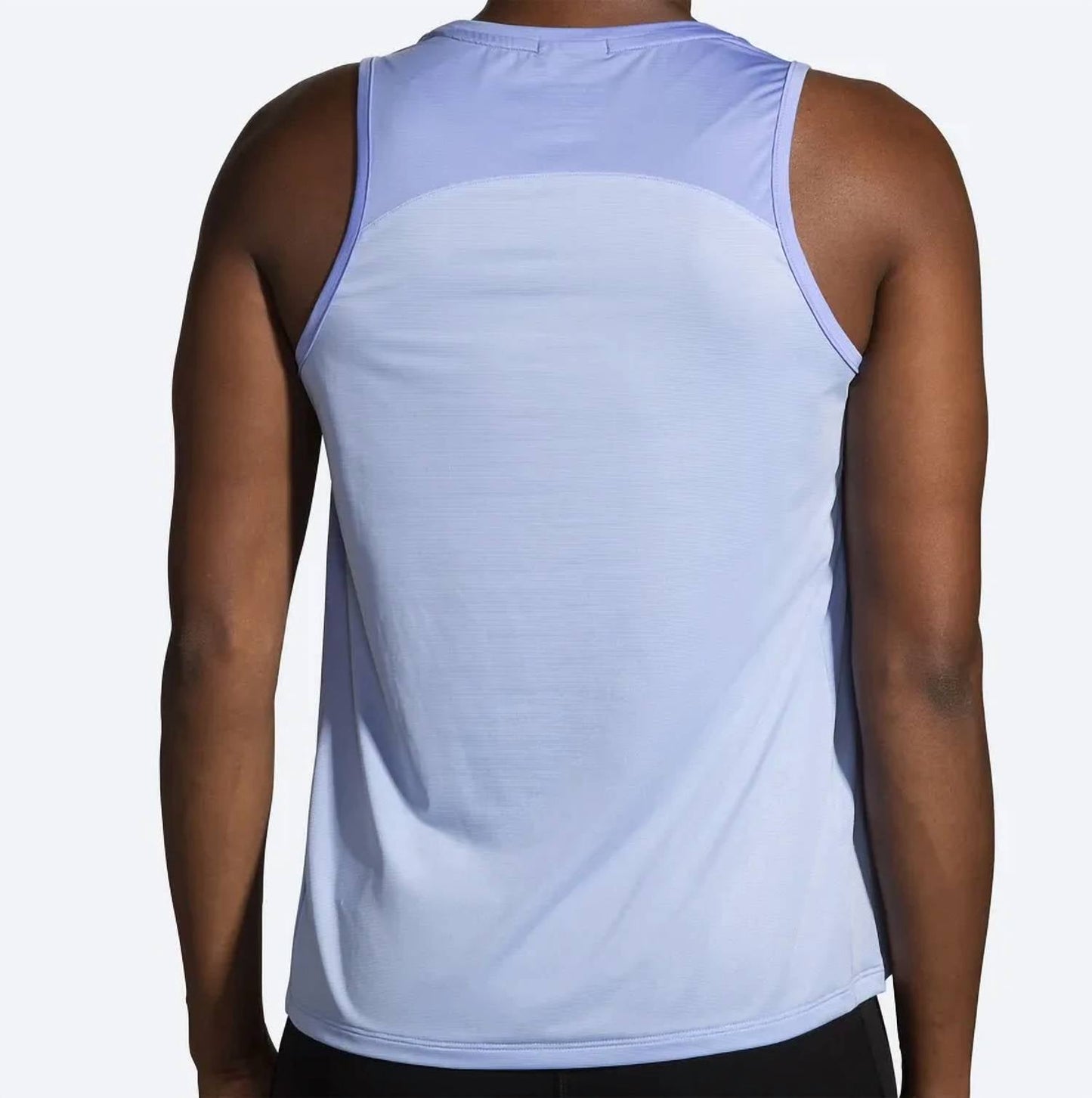 Camiseta sin mangas color azul y lavanda