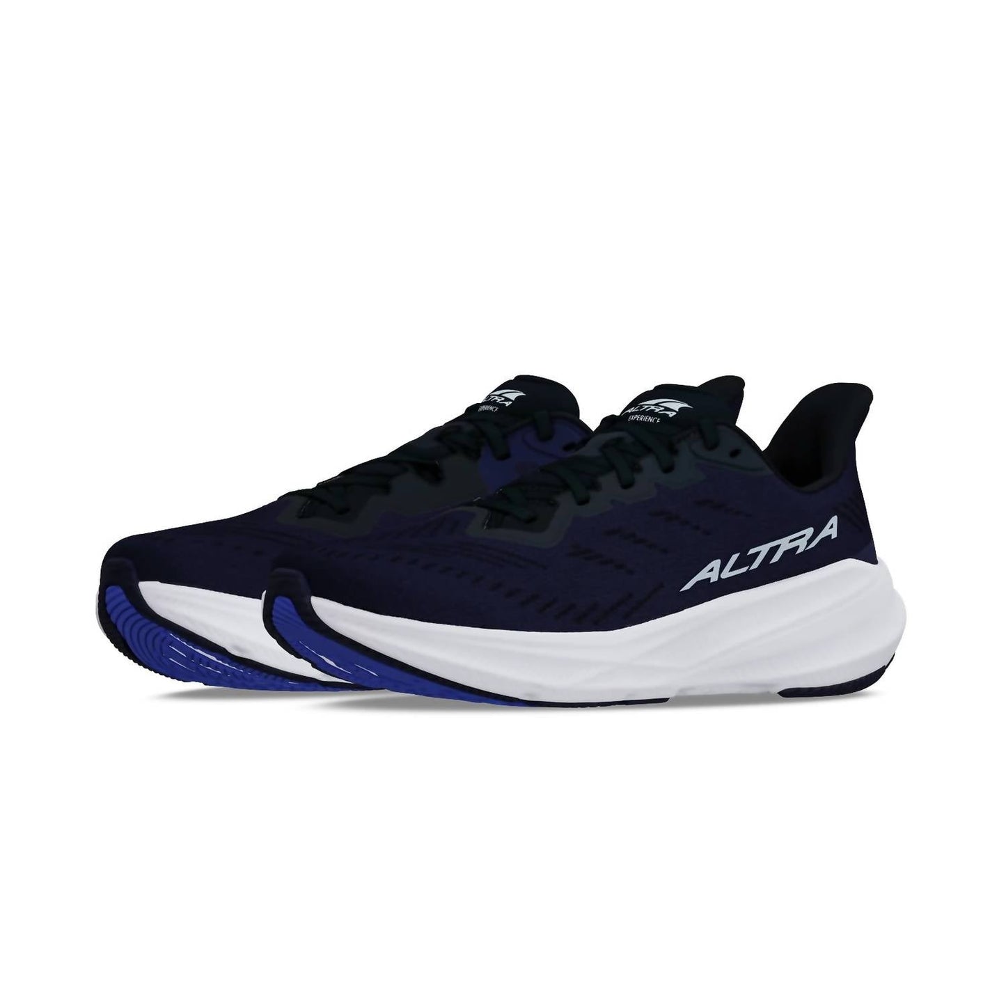 Tenis para correr de hombre color azul marino y negro