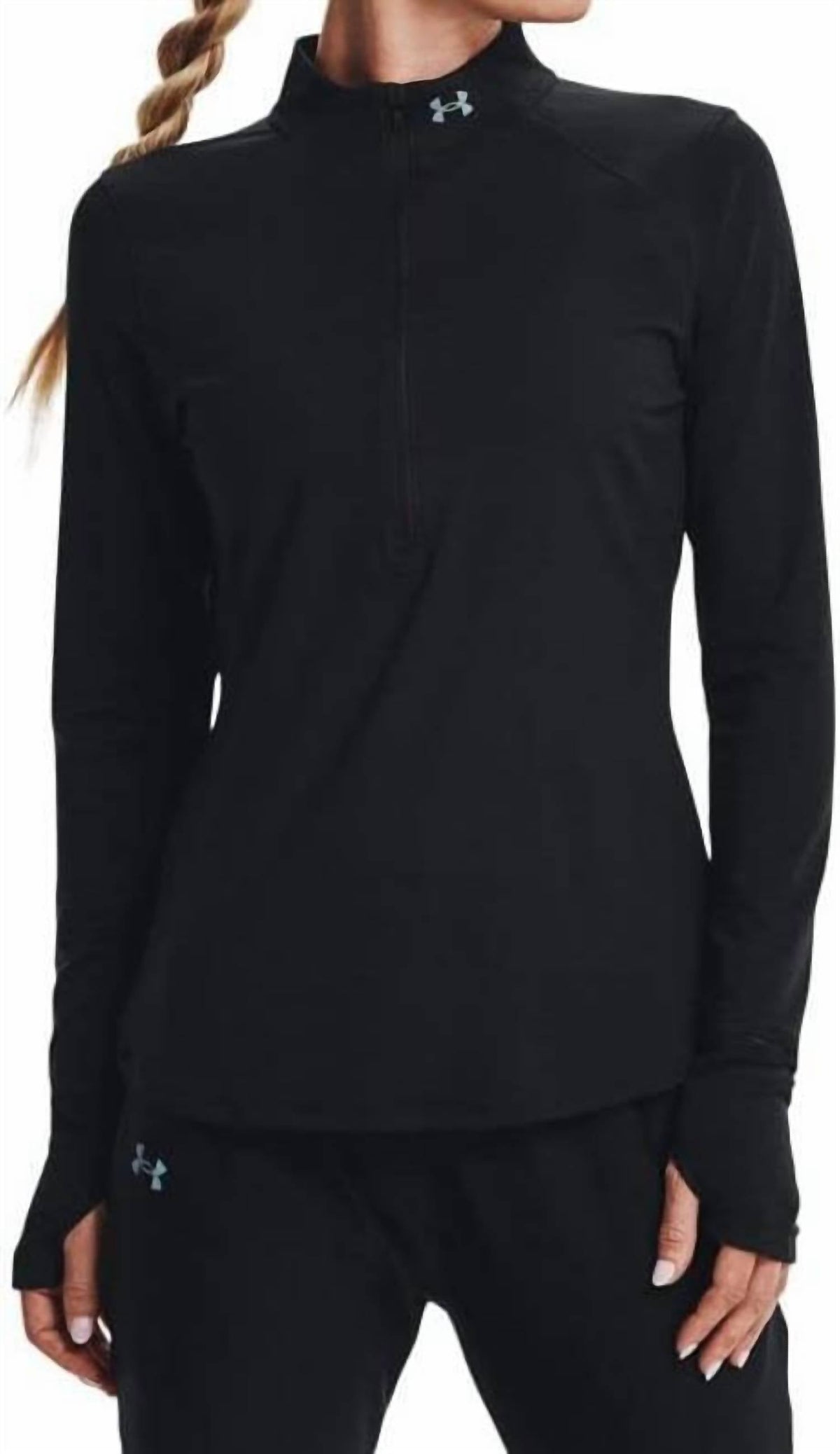 Top de manga larga color negro