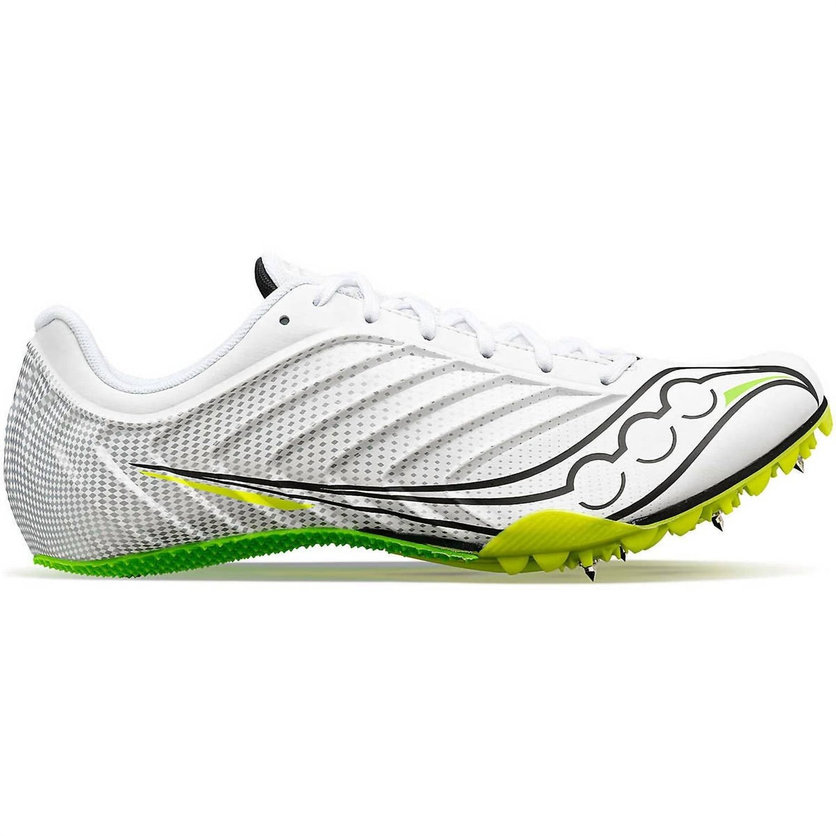 Zapatillas con clavos de hombre color blanco