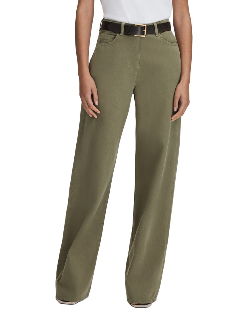 Pantalón de mezclilla de pierna ancha