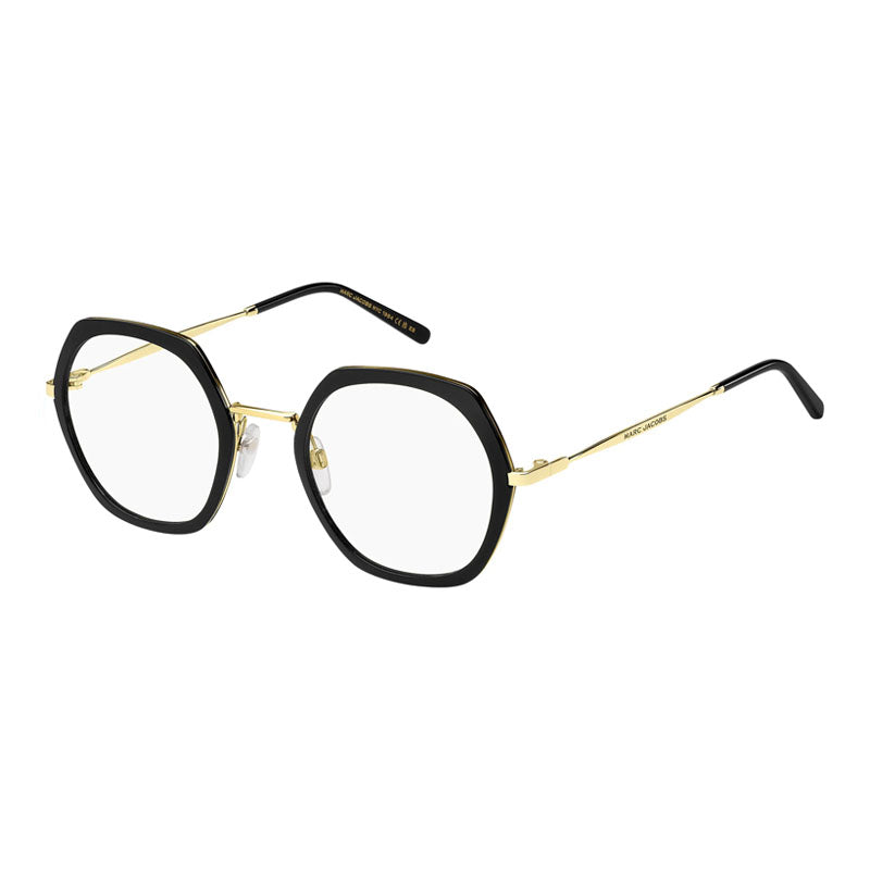 Gafas 51 mm color negro y dorado