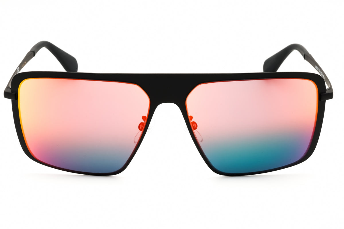 Gafas color negro y vinotinto