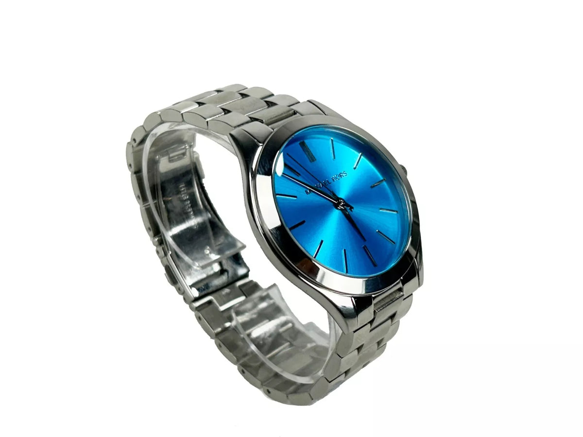 Reloj de mujer de acero inoxidable color azul