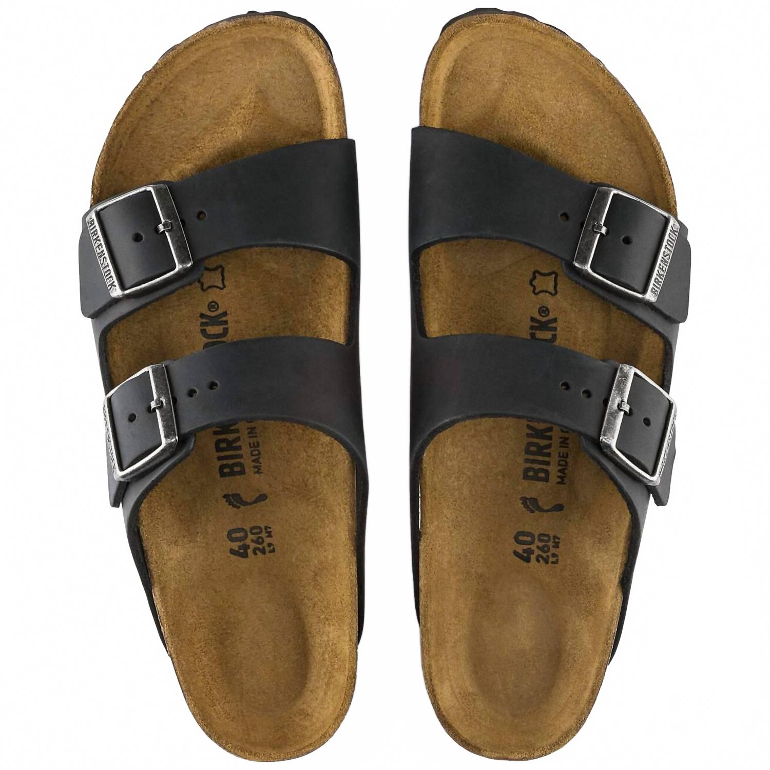 Sandalias unisex color negro